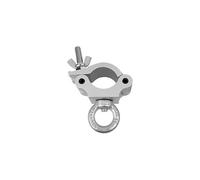 Showtec Half Coupler + Eye 340 kg 50 mm certifié TÜV, argenté