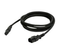 SHOWTEC IEC Cable - 1.5m - Câble IEC - Mâle/Femelle - Longueur 1.5m - Cuivre OFC