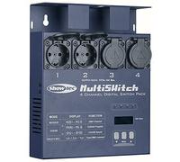 Showtec MultiSwitch 4 Switchpack DMX Commutateur uniquement