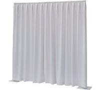 Showtec P&D Curtain Dimout 300x300 Pipe & Drape rideau plissé blanc