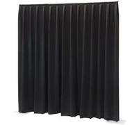 Showtec P&D Curtain Dimout 300x300 Pipe & Drape rideau plissé noir