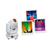 Showtec Phantom 65 - Lyre Spot LED - 65W - 7 Gobos et 8 couleurs - Prisme à 3 facettes