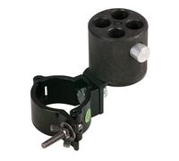 Showtec Pipe & Drape connecteur 4 points avec collier de serrage