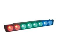 Showtec Pixel Bar 8 COB - Barre à LED COB - 8 LEDs RGB de 15W - Puissante et colorée - Excellent rendu