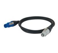 Showtec Powercon câble d'alimentation PowerCon M/F 10.00 mètres