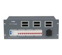 Showtec Distributeur de courant PSA-32A12S 32A CEE vers 12x Schuko MCB