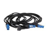 Showtec répartiteur Schuko vers Powercon 3 voies