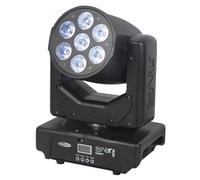 Showtec Shark Wash One - Projecteur automatique - 7 LEDs 12W RGBWA UV - Lyre Wash - Lux 3350 @ 2m