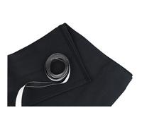 Showtec Skirt for Stage Elements jupe de scène noire non plissée 6 m x 40 cm