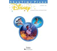 ShowTime Piano: Disney | Recueil de partitions pour piano avec 9 chansons Disney niveau 2A | Arrangements de Nancy Faber pour Faber Piano Adventures | Édition anglaise avec thèmes Disney célèbres