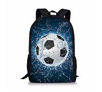 Showudesigns Backpack Sac à Dos Enfant en Cartable Scolaire Fille Garcon Unisexe Ecole Loisir Voyage Primaire Étudiant Soccer football