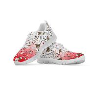 Showudesigns Chaussures de course pour homme et femme Noir Pointure 36-42 - Rose - Te Ar Rse 1, 39 EU