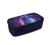 Showudesigns Grande trousse à crayons pour garçons et filles, Galaxy Cat, Taille unique, Organiseur de sac