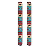 Showudesigns Lot de 2 housses lavables pour poignée de porte de réfrigérateur One Size Style aztèque.