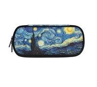 Showudesigns Trousse à crayons pour garçons et filles - Trousse de maquillage - Porte-stylo, Nuit étoilée de Van Gogh, Taille unique, Pochette pour pièces de monnaie