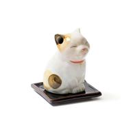Shoyeido Brûleur d'encens - Petit Chat, Blanc