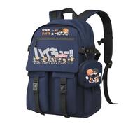 Shoyo Hinata Sac à dos d'écolier Tobio Kageyama/Kuroo Tetsurou/Kozume Kenma/Kotaro Bokuto Manga Styles Grand sac à dos pour l'école, la marche, cosplay, cadeau pour garçon et fille, Type02, 30x12x45cm