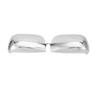 SHPKLO Couvercle de rétroviseur chromé pour CR-V 2003-2005, boîtier de Capuchon de rétroviseur latéral argenté, Garniture en ABS étanche et résistante à la Chaleur avec système d’adhésif