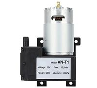 SHPKLO Pompe à Vide Micro CC VN T1, Mini-Pompe à Vide à Usage Industriel, Pompe de piégeage d’air à Faible Bruit, 10 l/Min, Corps en Plastique Technique, entraînement électrique 12 V/24 V (DC12V)