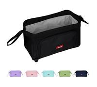 Shpucise Grande trousse à crayons pour filles, grande capacité pour femmes, trousse à crayons portable, organisateur de papeterie, trousse de maquillage, trousse à stylos pour adolescents, filles