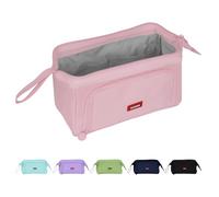 Shpucise Grande trousse à crayons pour filles, grande capacité pour femmes, trousse à crayons portable, organisateur de papeterie, trousse de maquillage, trousse à stylos pour adolescents, filles