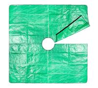 shpuuyy Bush Trimming Tarp | Récupérateur de Tailles d'Arbustes avec Ouverture de 30 cm,Bâche d'Élagage Imperméable à 4 Anneaux d'angle pour Potager, Pelouse, Serre, Fruits, Camping et Extérieur