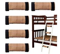 shpuuyy Coussinets de Protection d'Échelle pour Lits Superposés,4 Pièces Fournitures de Dortoir,Protecteur d'Échelle pour Lit Mezzanine - pour étudiants camp d'été pensionnat chambre d'dortoir cabine