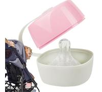 shpuuyy Housse de tétine pour bébé, conteneur de stockage de tétine - Sac de couverture portable pour sucette de bébé - Boîte de rangement de sucette, boîte porte-sucette, accessoires de sucette pour