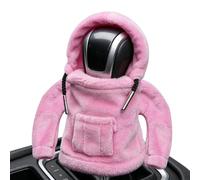 shpuuyy Housse Levier De Vitesse Capuche,Peluche Amusante Installation Rapide - Housse Déco Levier De Vitesse Capuche,Pour Berline Taxi Camion Caravane Trajets Quotidiens Voyages Routiers Sorties