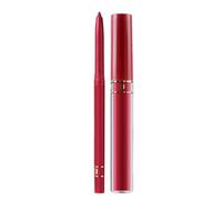 shpuuyy Kit de Rouge et Crayon à Lèvres,Produits de Maquillage 2 en 1 - Teinte Labiale Portable,Pour Femmes Mariages Soirées Événements Date Routine Quotidienne Amatrices de Beauté