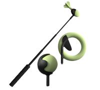shpuuyy Lanceur de balles pour chiot - Lanceur de balles interactif pour chiot - Poignée antidérapante - Bâton de lancer de balle pour chiot - Jouet pour animal domestique rétractable pour grand chien