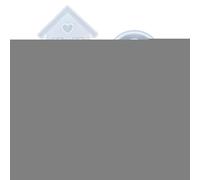 shpuuyy Moule en Silicone,Réutilisables avec Fenêtre Cœur,Moules en Silicone Réutilisables et Formes | Pour Décoration Maison, Bougies, Sculpture, Cadeaux, Saint-Valentin, Famille,