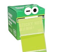 shpuuyy Notes Autocollantes Transparentes,Bloc-Notes Adhésif Clair - Lot de 105 Feuilles Repositionnables pour École Bureau Rappel Organisation Maison Étudiant Mise en