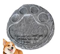 shpuuyy Pierres funéraires pour animaux de compagnie | Pierre tombale en résine pour animaux de compagnie, chien, chat ou quelqu'un qui a perdu un animal de compagnie aimé