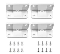 shpuuyy Remplacement Loquet Réfrigérateur | Charnières de Couvercle de Glacière avec Vis | Accessoires Pièces Réparation Renforcées pour Toute La Famille