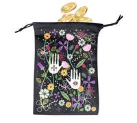 shpuuyy Sacoche Tarot - Pochette De Stockage Portable Pour Bijoux Et Tarot,Étui Souple de Stockage pour Cartes Oracle Destiné aux Passionnés Magiciens Grand Public
