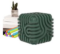 shpuuyy Tableau d'Activités Sensorielles,Tableau Anti-Stress Sensoriel en Cube de Silicone - Outil de Détente et Concentration Plus de 3 Ans Tout Âge Maison Bureau Salle de Jeu École