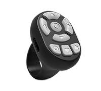 shpuuyy Télécommande à bout des doigts - Télécommande d'appareil photo pour téléphones, tourne-page sans fil pour téléphone, télécommande de défilement pour téléphone, télécommande d'obturateur