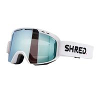 Shred Amazify Ski Goggles Blanc CBL 2.0 Deep Blue Mirror/CAT2