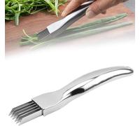 Shred Silk The Knife, Couteau à Oignon En Acier Inoxydable, Couteau à Déchiqueter Les Oignons, Coupe Legumes Manuel Pour Oignons Tomates Carotte Concombre (1 pièce)