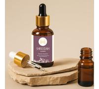 Shreedah Evernia Prunastri Huile essentielle de mousse de chêne pure et naturelle pour diffuseur, mélanges DIY et parfum d'intérieur (50 ml, mousse de chêne)