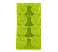 Shrek Bac à glaçons réutilisable en silicone pour 8 cubes