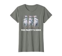 Shrek Blind Mice The Party's Here Texte Poster T-Shirt