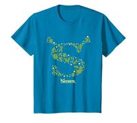 Shrek Character Silhouettes Iconic S Logo T-Shirt