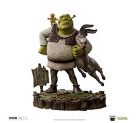 Shrek Deluxe Art Scale Statue 1/10 Shrek, l'âne et le bonhomme en pain d'épice 2