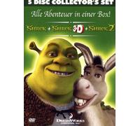 Shrek - Der tollkühne Held + Shrek 3D + Shrek 2 (Collector's Set) [5 DVDs]