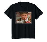 Shrek Do The Roar Meme Framed Poster T-Shirt, Enfant, Noir, 4 Ans