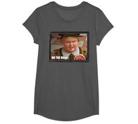 Shrek Do The Roar Meme Framed Poster T-Shirt, Fille, Asphalte, M