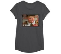Shrek Do The Roar Meme Framed Poster T-Shirt, Fille, Chiné Foncé, M