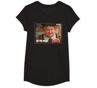Shrek Do The Roar Meme Framed Poster T-Shirt, Fille, Noir, M